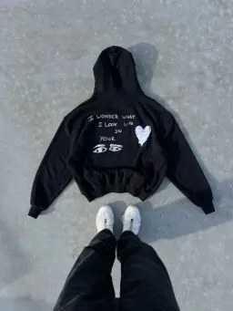 i wonder what i look like in your eyes