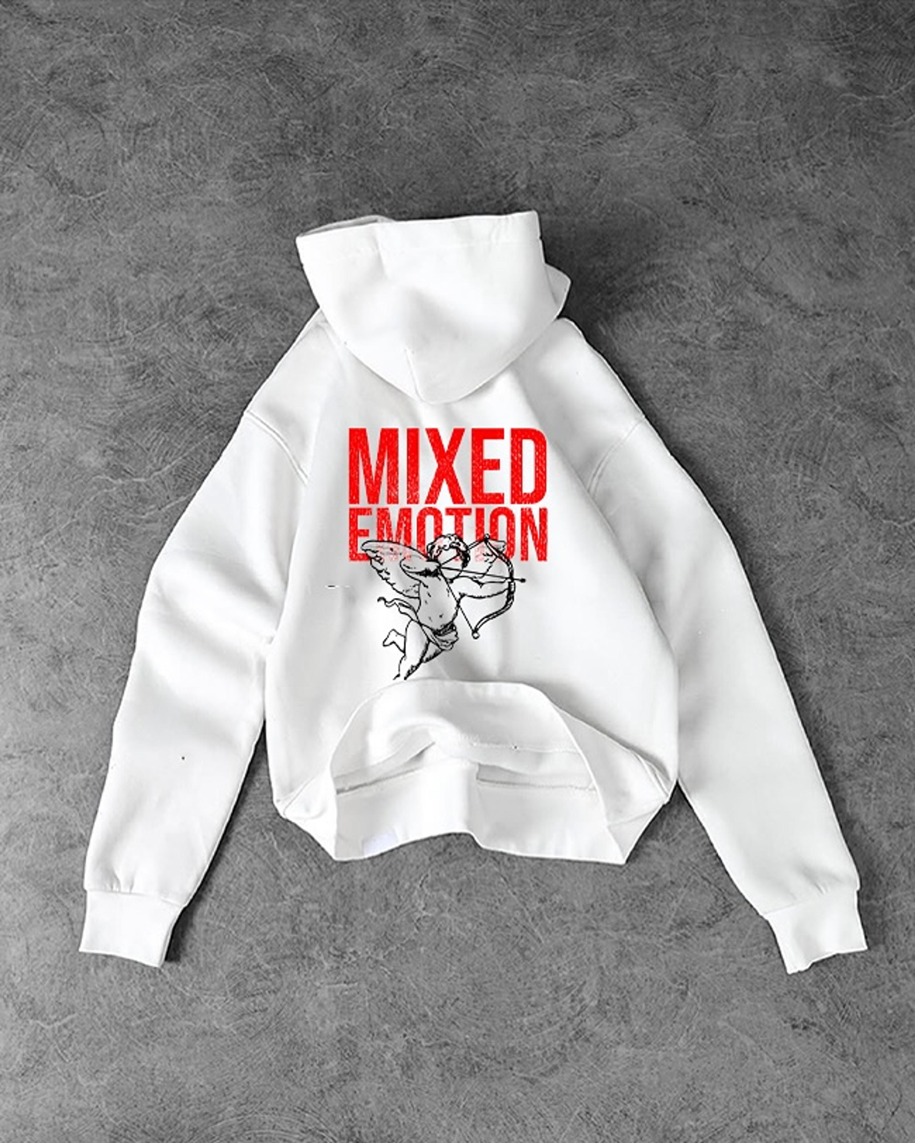 mixed emotion hoodie 